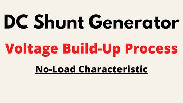 Voltage Build-Up Process | DC Shunt Generator | DC Machine | in Hindi | Notes4EE