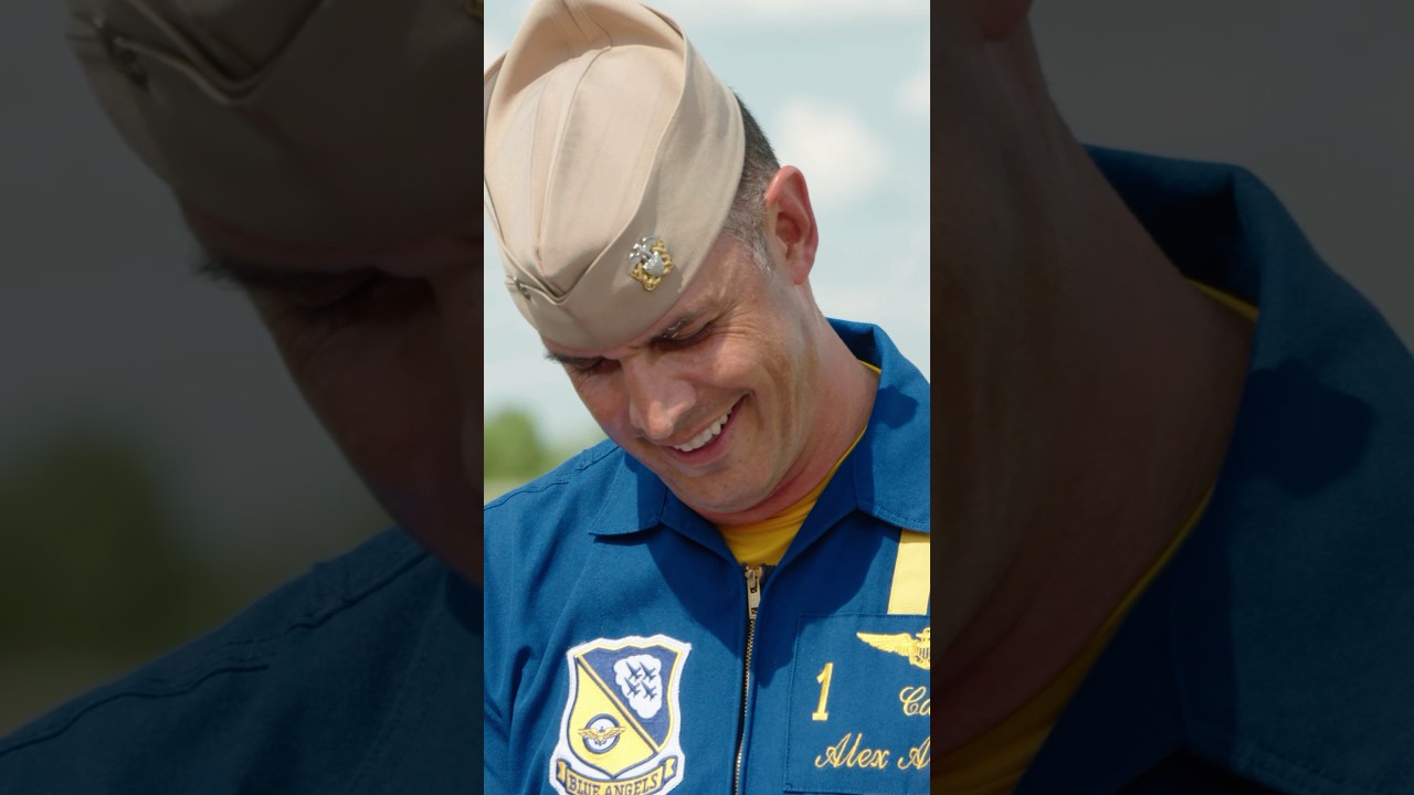 Blue Angels signing autographs 