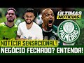 NEGÓCIO FECHADO NO PALMEIRAS? ENTENDA! | INFO SOBRE FELIPE JONATHAN NO VERDÃO | DECLARAÇÃO DO PIT E+