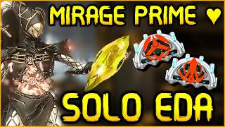 [Warframe] SoLo Weekly EDA (Elite Deep Archimedea) | Mirage Prime Build ♥