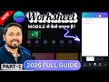 Canva Se Excel Worksheet Kaise Banaye? | How To Create Worksheets in Canva? | Part-1