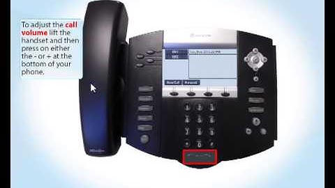 Polycom IP550 Phone User Guide - Ring or Call Volume