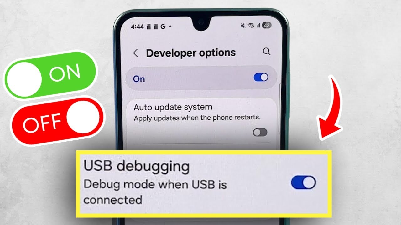 Samsung Galaxy A26 - Step-by-Step Guide to Enable or Disable USB ...