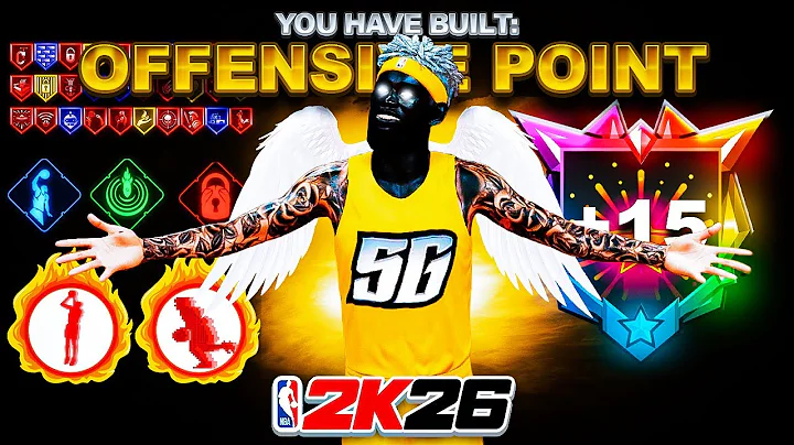 NEW *OPTIMIZED* BEST 6’4 POINT GUARD BUILD WILL RUIN NBA 2K26! ALL AROUND BUILD! best build 2K26