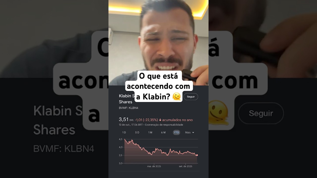 Por que a Klabin caiu tanto?
