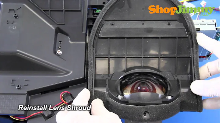 DLP TV Chip Replacement - How to Replace DLP Chip in DMD Board - DIY Easy Repair