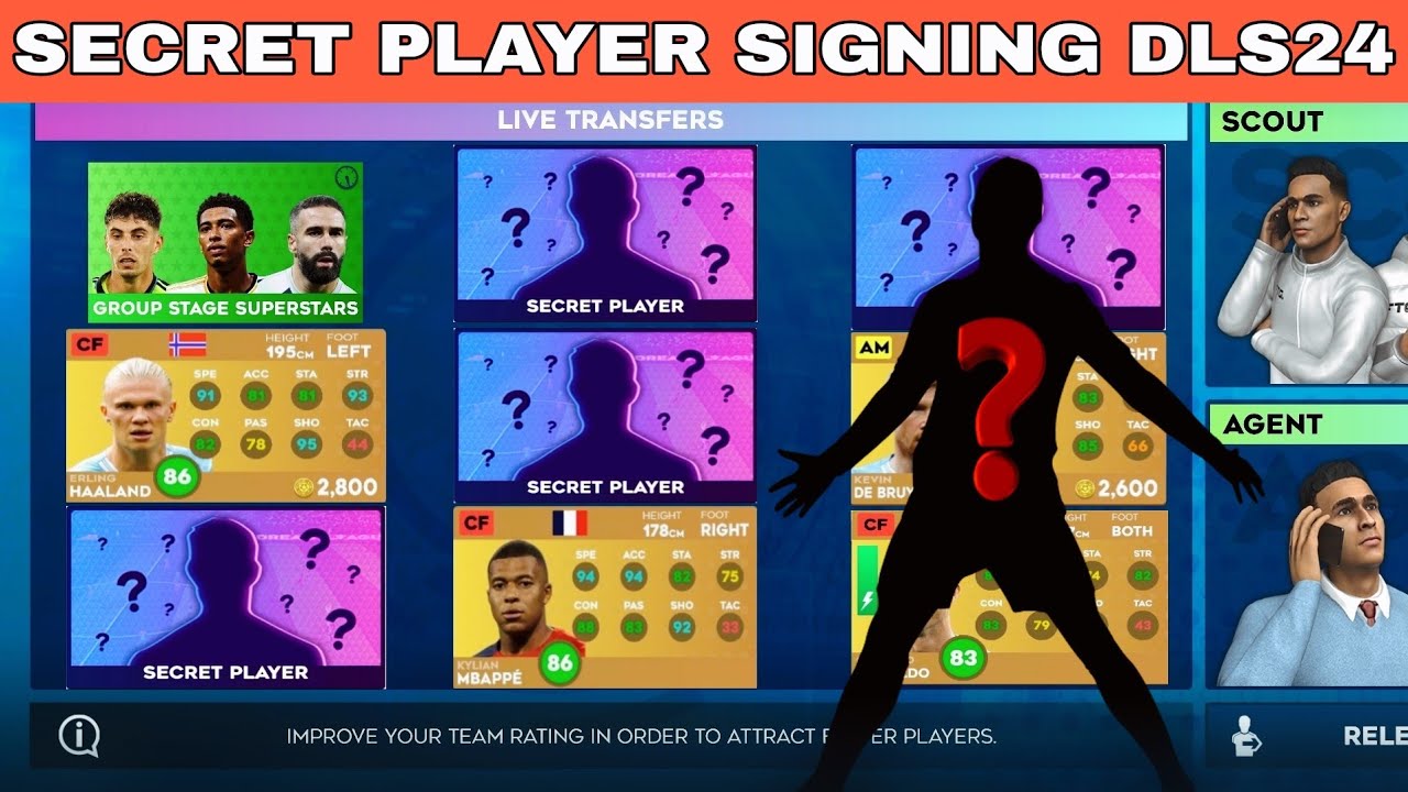 All Secret Player Signing in DLS 24 !! Dream League Soccer 2024 YouTube