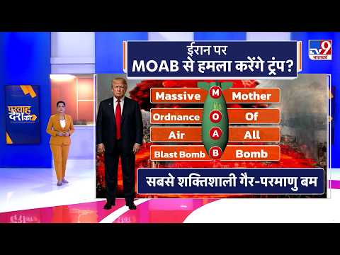 US Iran War Update ईरान पर गिरेगा ‘मदर ऑफ ऑल बॉम्स’? ट्रंप की नई जंग की तैयारी से दुनिया में हड़कंप!