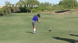 Zona Jo 1st place Winner of Arizona State Championship US Kids Golf Boys 7 Final round 4K