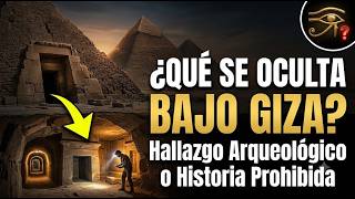 ¿Qué se oculta bajo Giza: hallazgo arqueológico o historia prohibida?