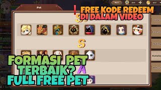 BAHAS FITURE PET || SKUAD PET FREE TERBAIIK??? || RAINBOW STORY : FANTASY MMORPG screenshot 4