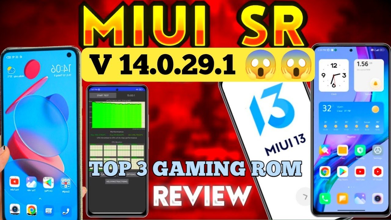 TOP 3 BEST GAMING CUSTOM ROM 90 FPS 2023 YouTube