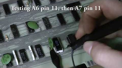 Testing Atari Pinball CPU Board (Fixing Reset Issue, Solved, Read Desc.)