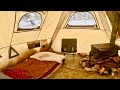 COLORADO SNOWSTORM WOOD STOVE HOT TENT, LIVING OFF-GRID FOR 6 YEARS FULL-TIME WINTER CAMPING