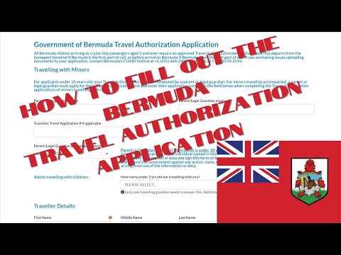 How to Fill Out the Bermuda Travel Authorization Application