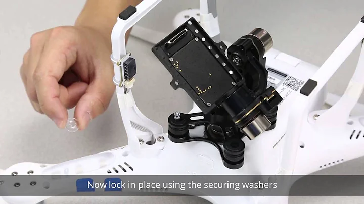 DJI   How to install the Zenmuse H3 3D on the New Phantom 2