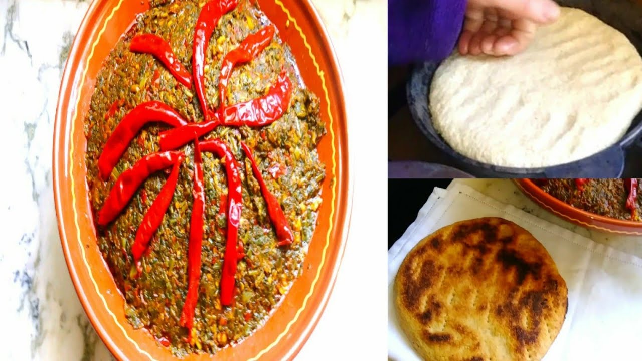 طريقة تحضير الخبيزة التونسية من يديات امي مع خبز. القمح