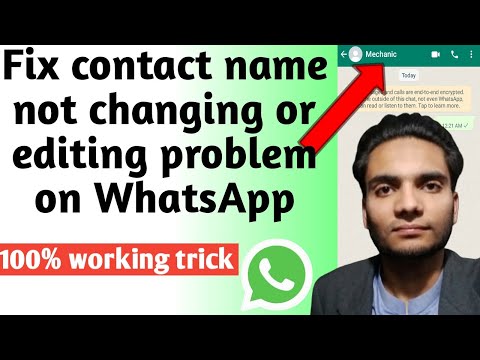 Fix contact name
