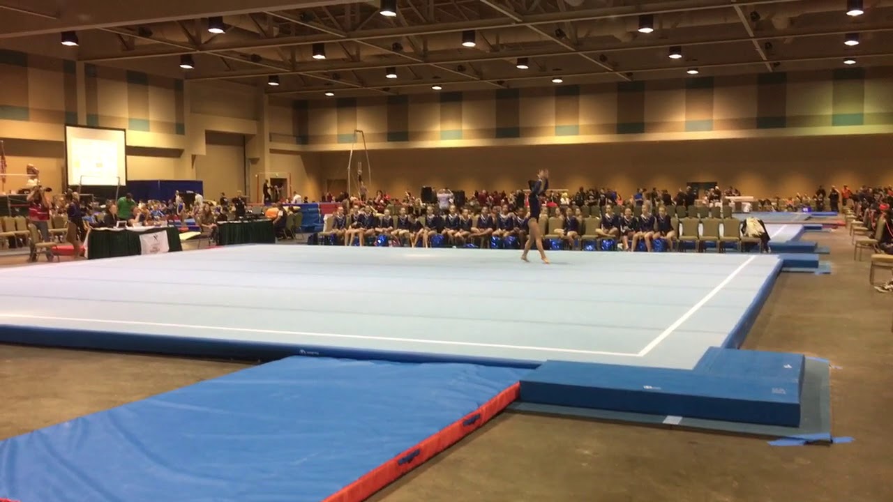 Gymnastics competition at Galveston YouTube
