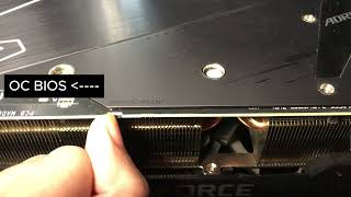 Gigabyte Aorus RTX 3080 Master Bios switch location
