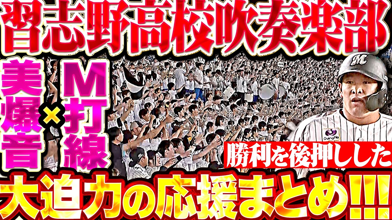 Support from the Narashino High School Brass Band - YouTube