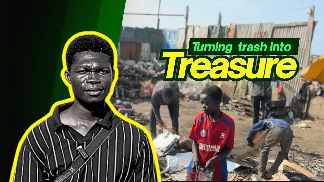 People in Ghana are MAKING Money Collecting Scraps?