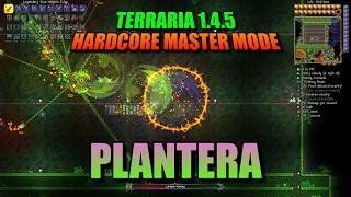 Terraria 1.4.5 Hardcore Master Mode - Ep 41 The PLANTERA Boss Fight