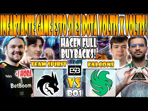 FALCONS vs TEAM SPIRIT [BO1]SATANIC, ATF, MALR1NE VS YATORO, COLLAPSE - BLAST SLAM 4 - DOTA 2 - ESB