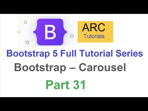 Bootstrap Tutorial For Beginners #31 - Bootstrap Carousel Tutorial | Bootstrap Full Course Tutorial