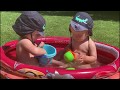 AJAN AND AARON Having Fun at the Swimming Pool - POOL FOR KIDS 2019