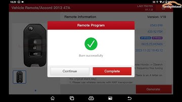 Launch X431 IMMO PROG | Honda Key Generation & Key Programming - Cardiagtool