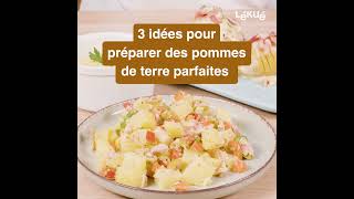 3 idées pour préparer des pommes de terre au micro-ondes - Coffret de Vapeur | Recettes avec Lékué