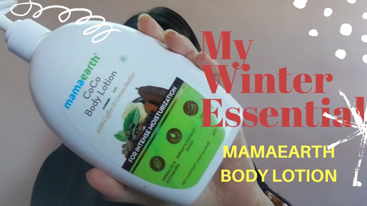 mamaearth coco body lotion