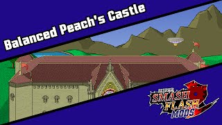 SSF2 Mod (Stage: Balanced Peach's Castle)