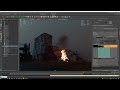 Efecto de fuego para VFX con Chaos Phoenix