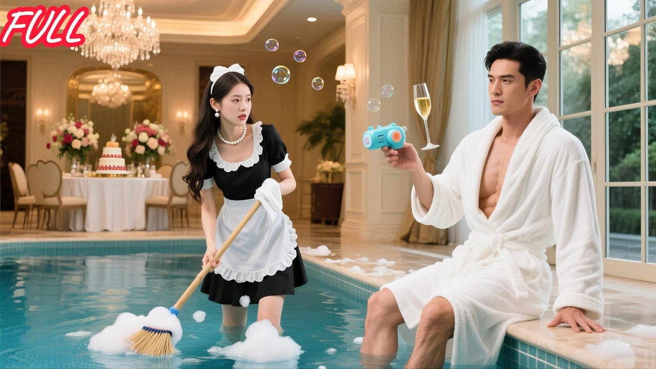 Obligada a casarse, huye y es niñera. El CEO, huraño, se enamora y la corteja para casarse.