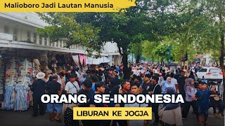 Download Lagu Jalan Malioboro Yogyakarta Jadi Lautan Manusia saat Liburan Natal 2025 MP3