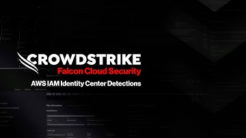 Falcon Cloud Security AWS IAM Identity Center Detections: Demo Drill Down