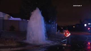 Hit & Run Driver Shears Off Fire Hydrant 7/20/2019