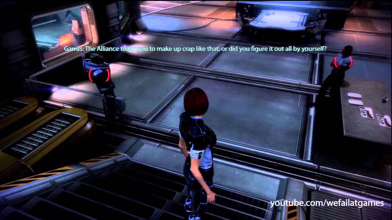 Mass Effect 3 - Garrus and James Vega Bromance