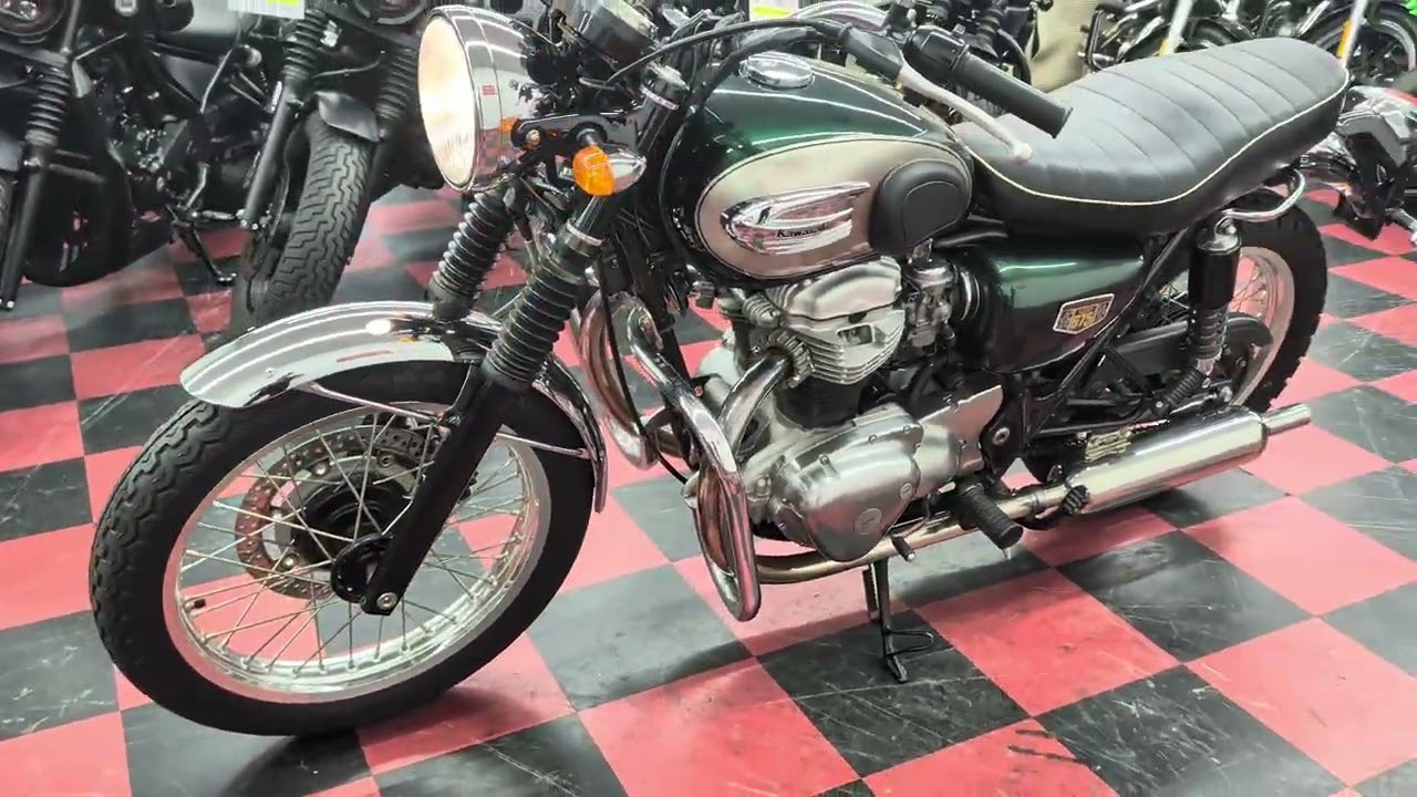カワサキ W650 2008年モデル BEET製フルエキマフラー B708797| BDS