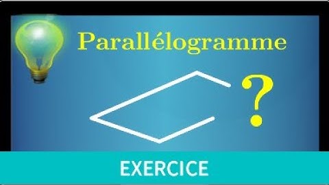 déterminer D pour que ABCD soit un parallélogramme • coordonnée du milieu • repère Seconde géométrie