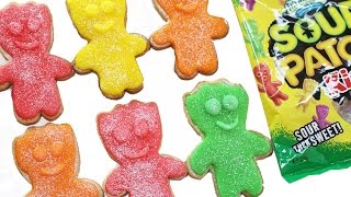 ⁣Sour Patch Cookies - Super Sour Candy Cookie Recipe | My Cupcake Addiction