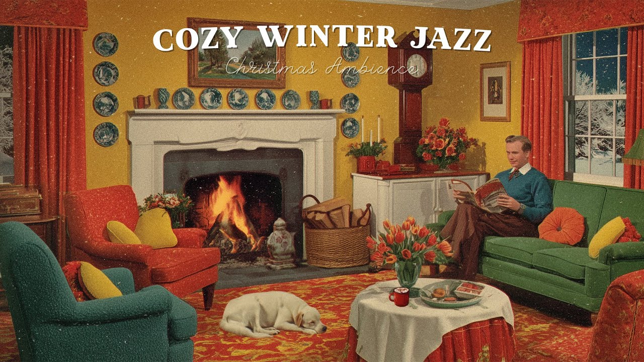 Старый винил Зимний джаз | Мягкий джазовый плейлист 50-х для расслабленных дней ❄️