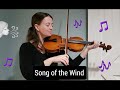 Beginning Violin: Song of the Wind Play-Along