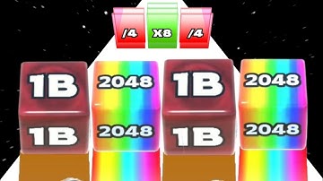 Jelly Run 2048 vs Level Up Numbers - Asmr Game, Level Up Max Level