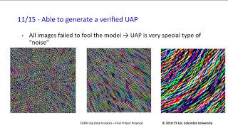 Image Classification: Universal Adversarial Perturbations... (update)