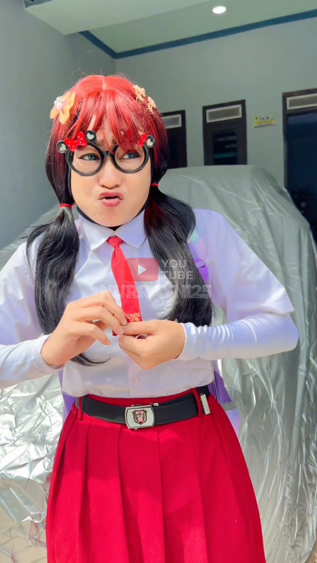 KEBIASAAN TIAP MAU BERANGKAT SEKOLAH ?| NURRAYNI25