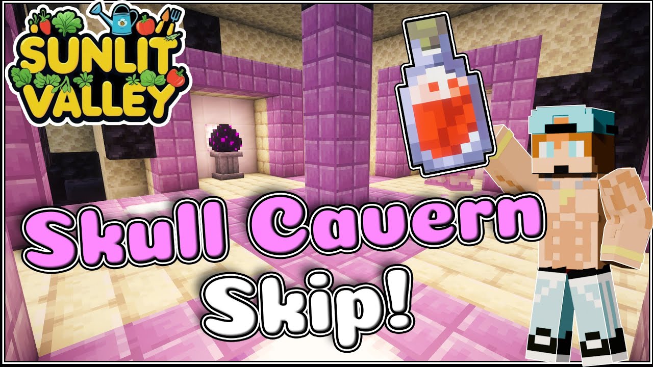 Проскочи в Пещере Черепа! Автор: Ninjaquinstein's Sunlit Valley