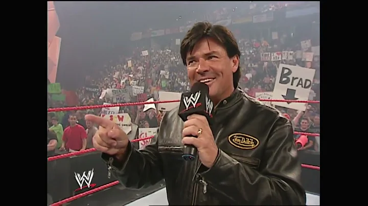 Stone Cold & Eric Bischoff & Jim Ross Segment Raw August 11 2003 Part 1